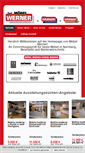 Mobile Screenshot of moebel-werner.com